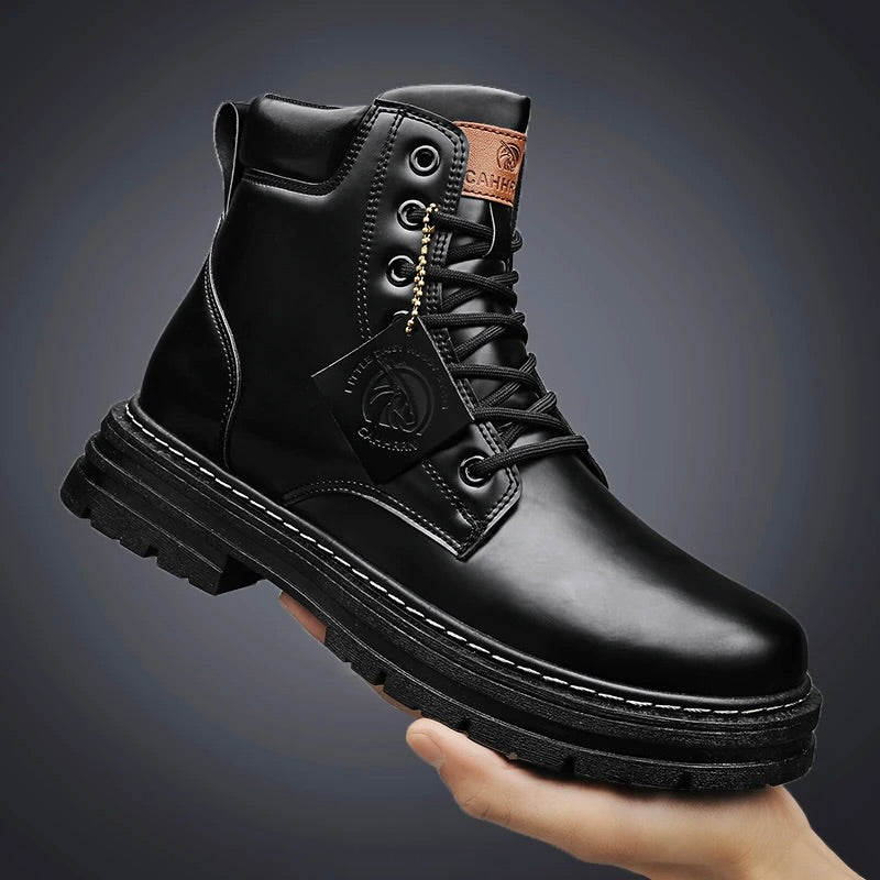 Levoire | Bottes hautes pour hommes Noir