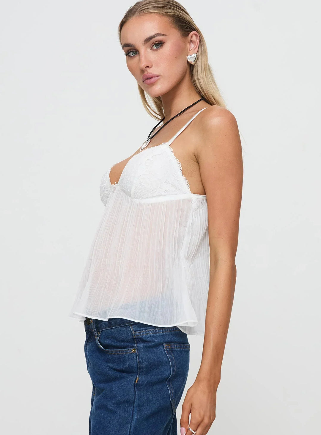 Levoire | Fine Travaill Blouse En Dentelle Femmes