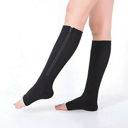 Levoire | Chaussettes de compression pour femmes - Fermeture éclair