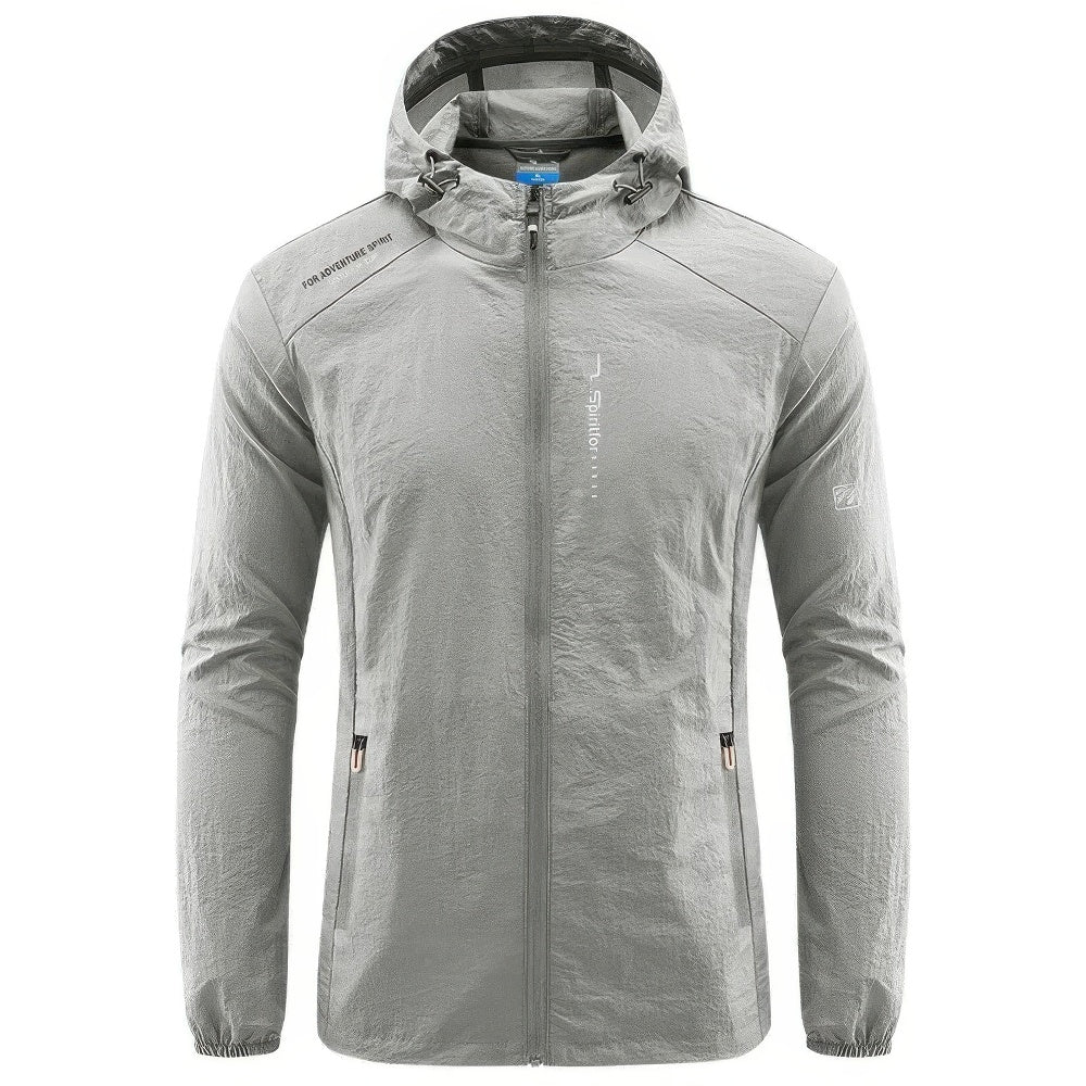 Levoire | Manteau Extérieur Kuivav Avec Protection Uv Et Fonction Déperlant Gris clair