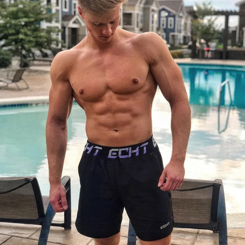 Levoire | Pantalon De Sport Pour Hommes Léger Et Respirant Pour L'Entraînement Actif Noir