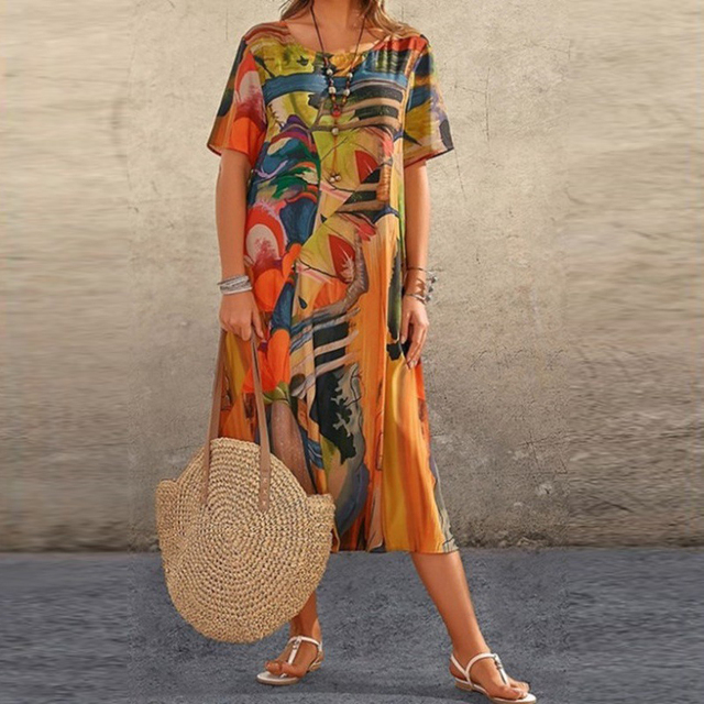 Levoire | Robe pour femme sophistiquée et tendance Orange