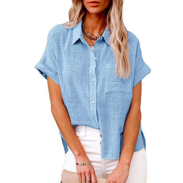 Levoire | Rento Chemise Ample Bleu clair