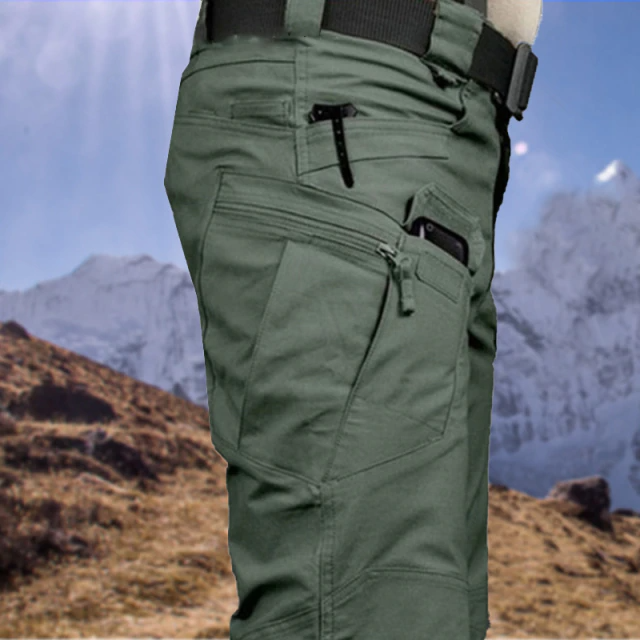 Levoire | Pantalons De Travail Durables En Salopette Vert olive