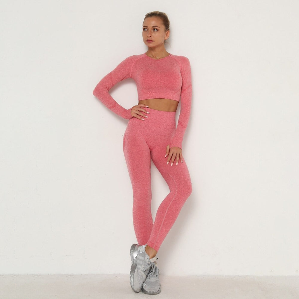 Levoire | Ensemble De Yoga Pour Femmes Rose