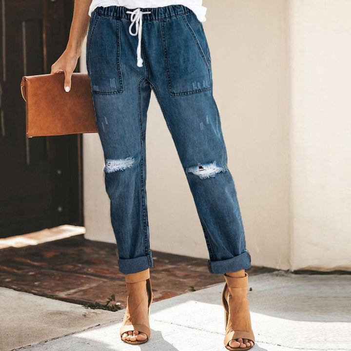 Levoire | Pantalons Confortables Pour Femmes Bleu