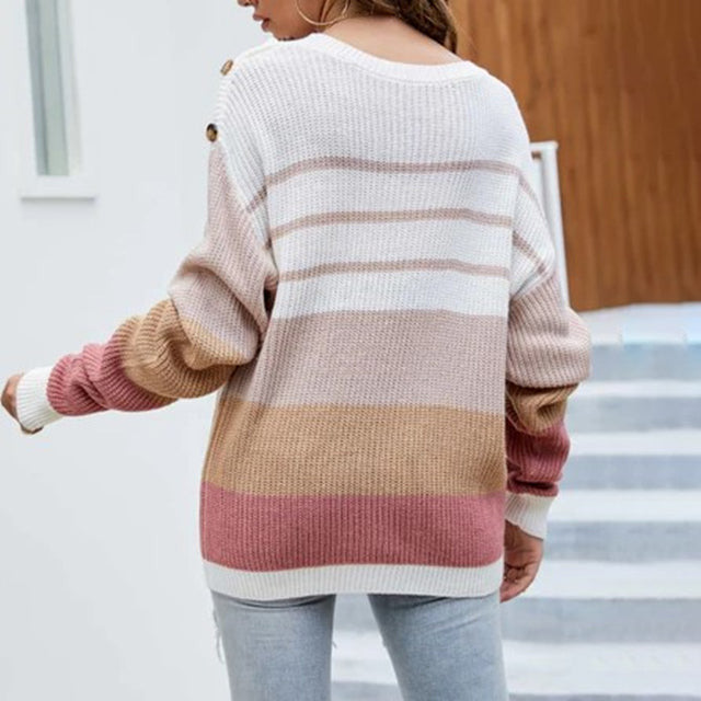 Levoire | À Rayures Patchwork Décontracté