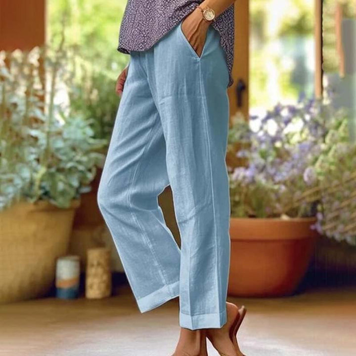 Levoire | Chaussures Brodées Respirantes Décontractées Bleu ciel