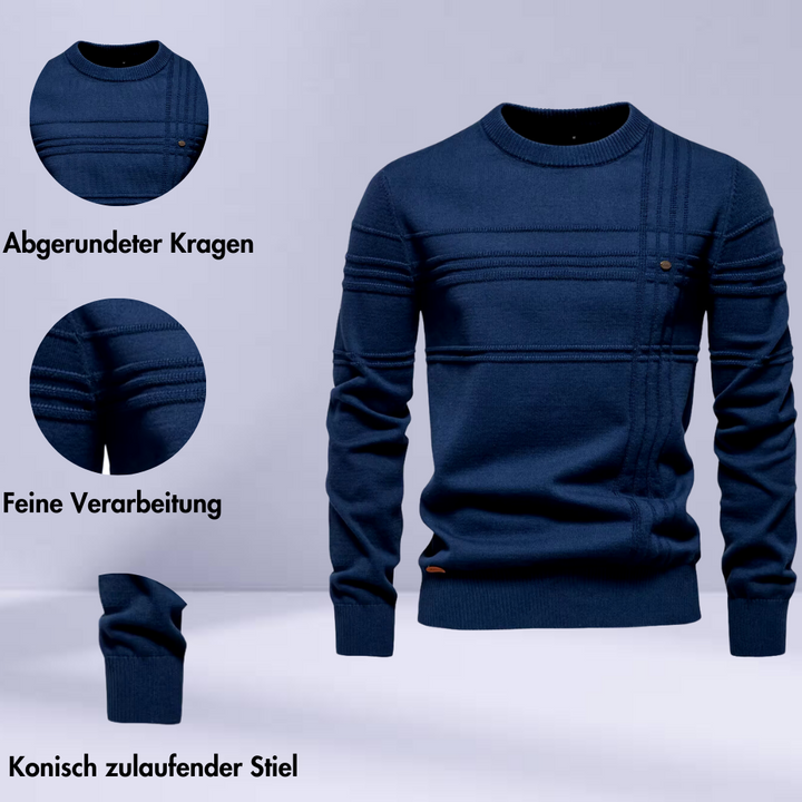 Levoire | Pull Classique Pour Homme Avec Design Structuré