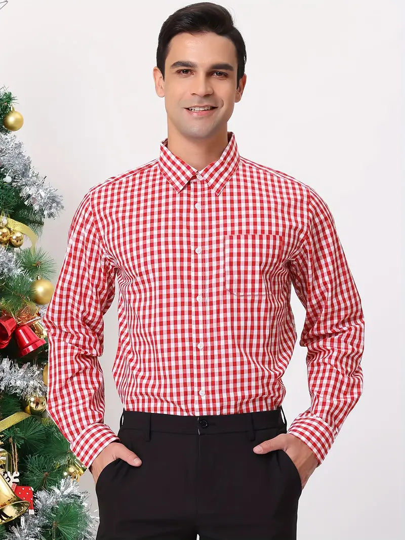 Levoire | Chemise Oktoberfest Pour Hommes Rot
