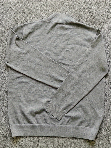 Levoire | Pull À Col Montant En Laine Pour Homme Avec Stretch Élevé Et Fermeture Éclair