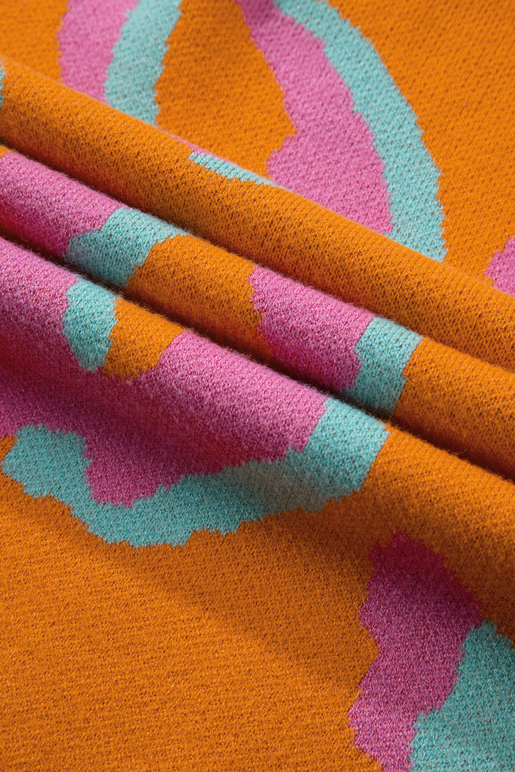 Levoire | Pull Colorblock À Motif Léopard Vivant Pour Femmes