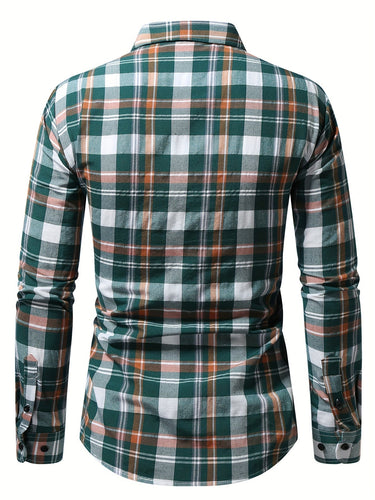 Levoire | Chemise De Sport À Rayures À Manches Longues Pour Hommes