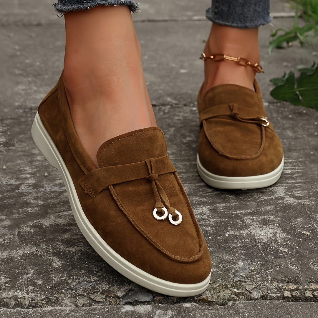 Levoire | Belles Bottines En Dentelle Brun clair-1