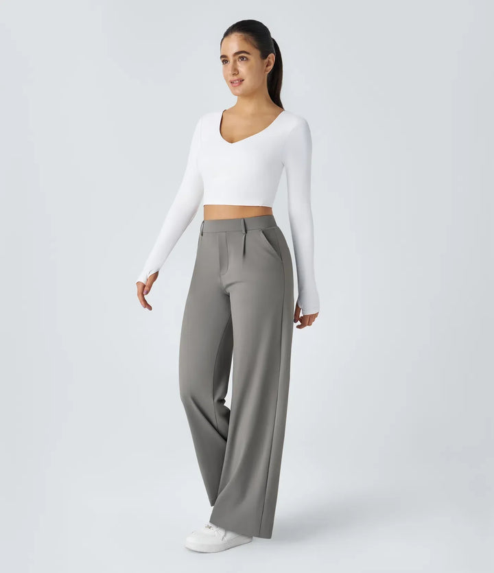 Levoire | Pantalon Classique Jambe Droite Femme