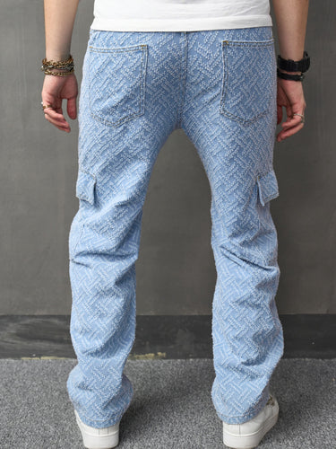 Levoire | Pantalons Pour Hommes En Mélange De Coton Avec Poches Latérales