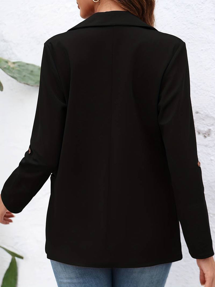 Levoire | Blazer à manches longues avec revers avant ouvert