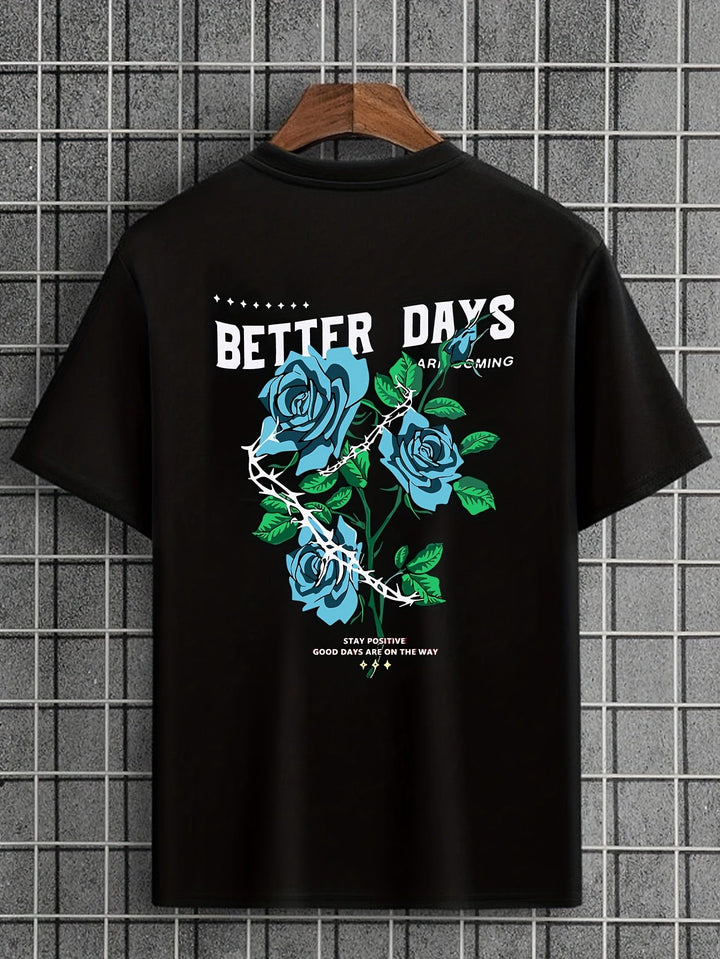 Levoire | T-Shirt Homme Trendy À Manches Courtes