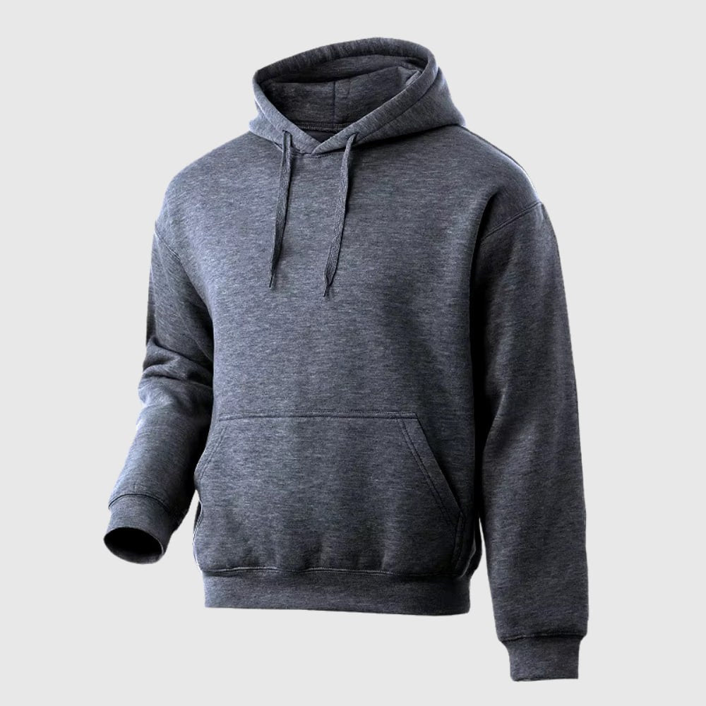 Levoire | Pull À Capuche Classique Pour Homme Gris foncé