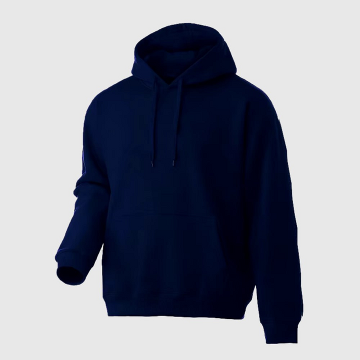 Levoire | Pull À Capuche Classique Pour Homme Bleu marine