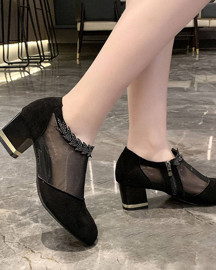 Levoire | Chaussures En Mesh Respirantes Noir Milieu B-queue