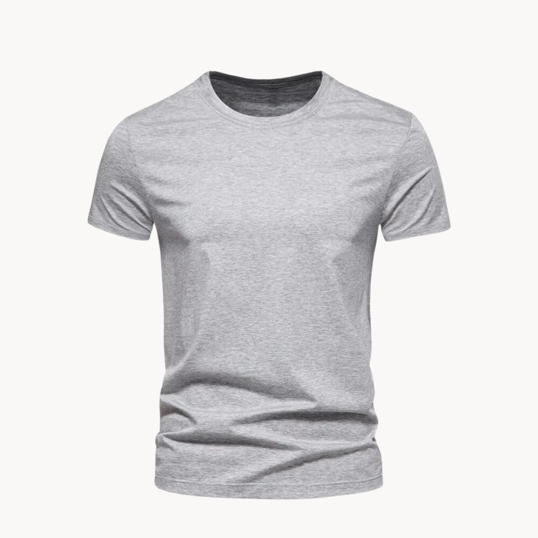 Levoire | Classique Crew 4 Paquet Premium Confort Et Parfaite Coupe Gris