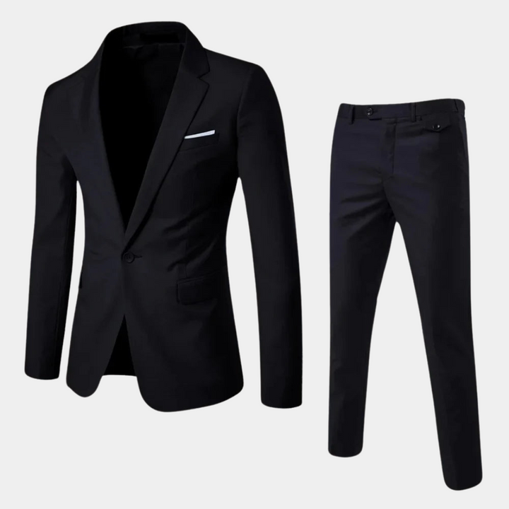 Levoire | 2 Pièces Costume Homme Noir