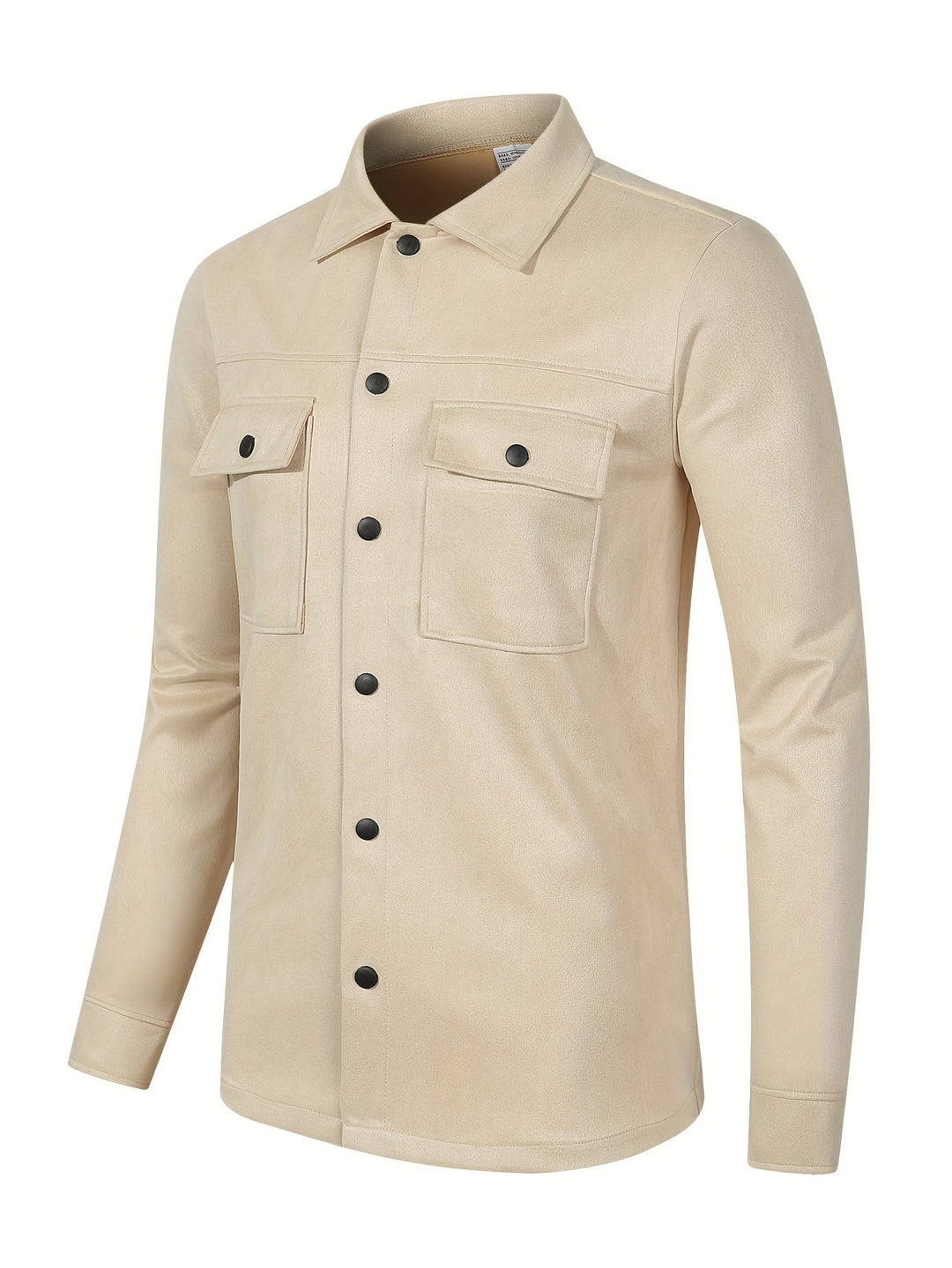 Levoire | Veste En Cuir Pu Pour Hommes Unie