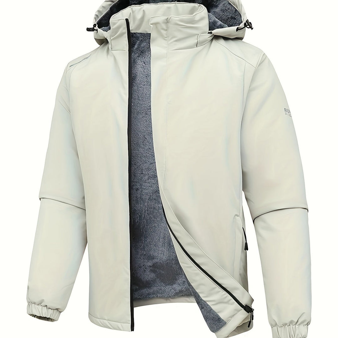 Levoire | Veste En Fleece Imperméable Avec Capuche
