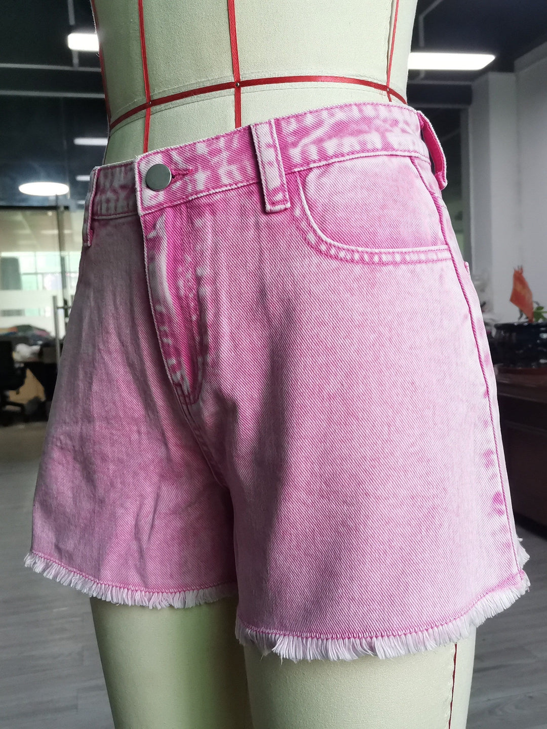 Levoire | Jeans Blancs Sans Couture Et Taille Haute