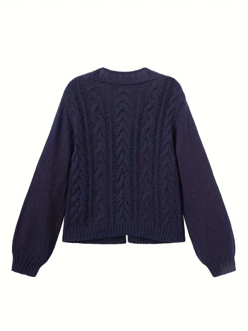 Levoire | V-Cou Cardigan En Ambre