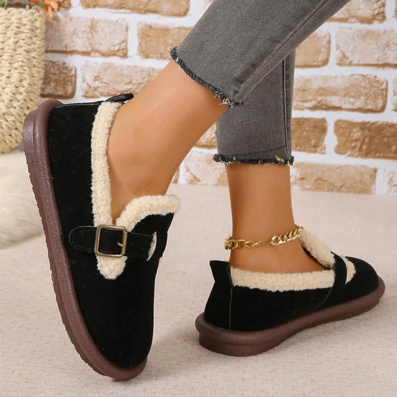 Levoire | Luxe Chaussures Douillettées Avec Boucle Pour Femmes