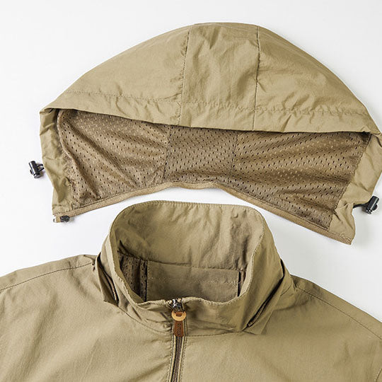 Levoire | Veste À Capuche Imperméable À Manches Longues Avec Fermeture Éclair