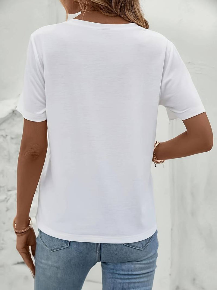 Levoire | T-Shirt Avec Imprimé Floral Et Col Rond
