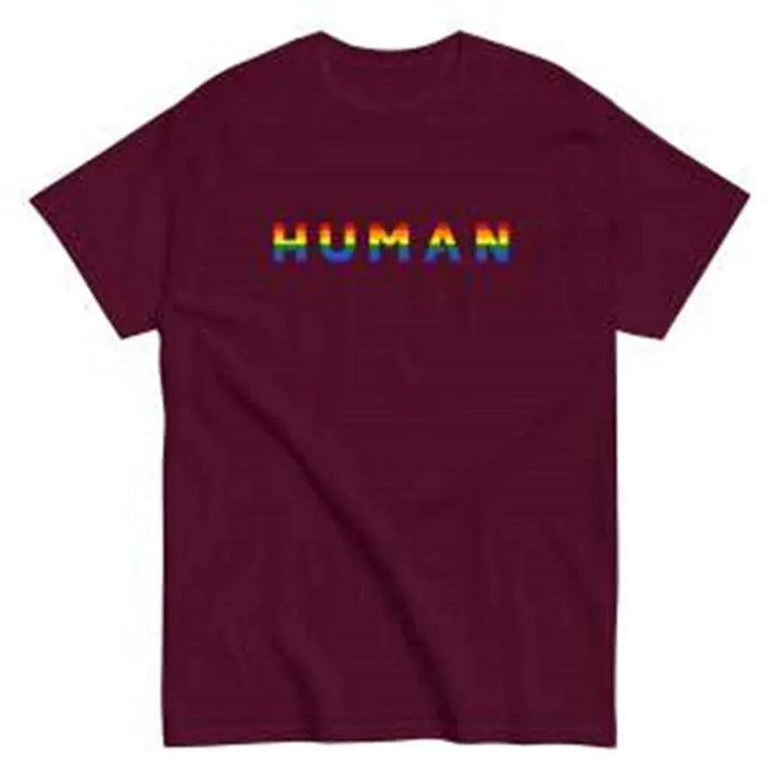 Levoire | T-shirt en coton avec col rond à manches courtes Rouge vin