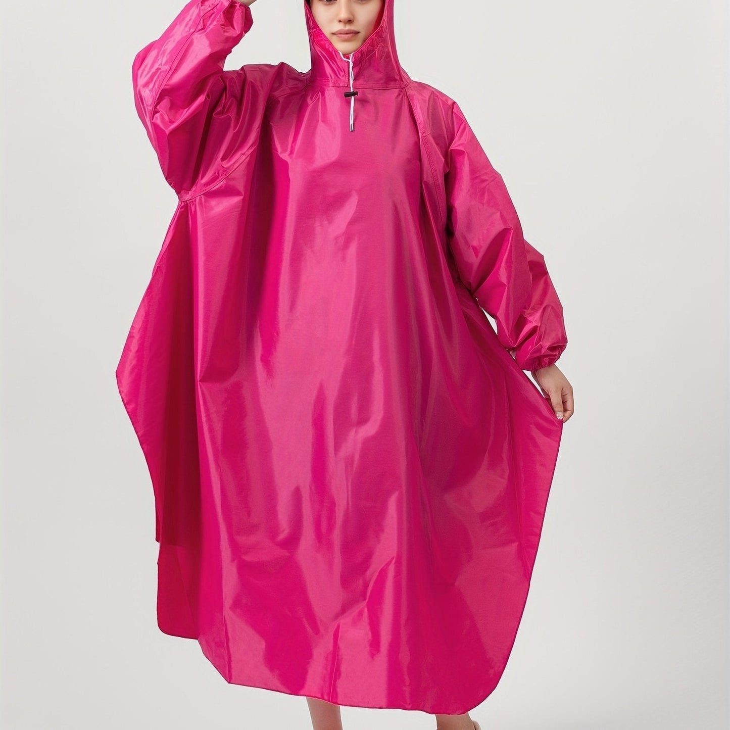 Levoire | Poncho De Pluie Unisexe Imperméable Avec Foulard
