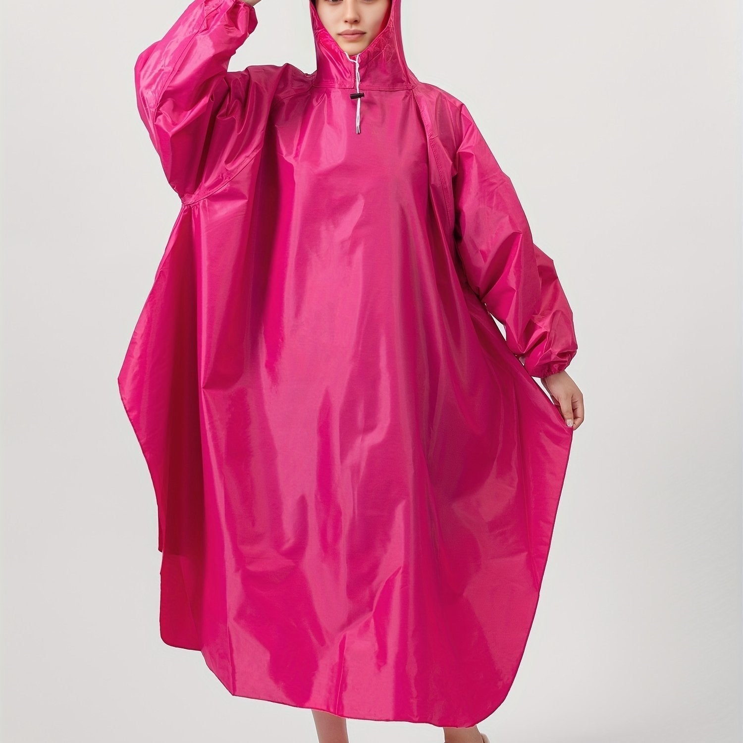 Levoire | Poncho De Pluie Unisexe Imperméable Avec Foulard