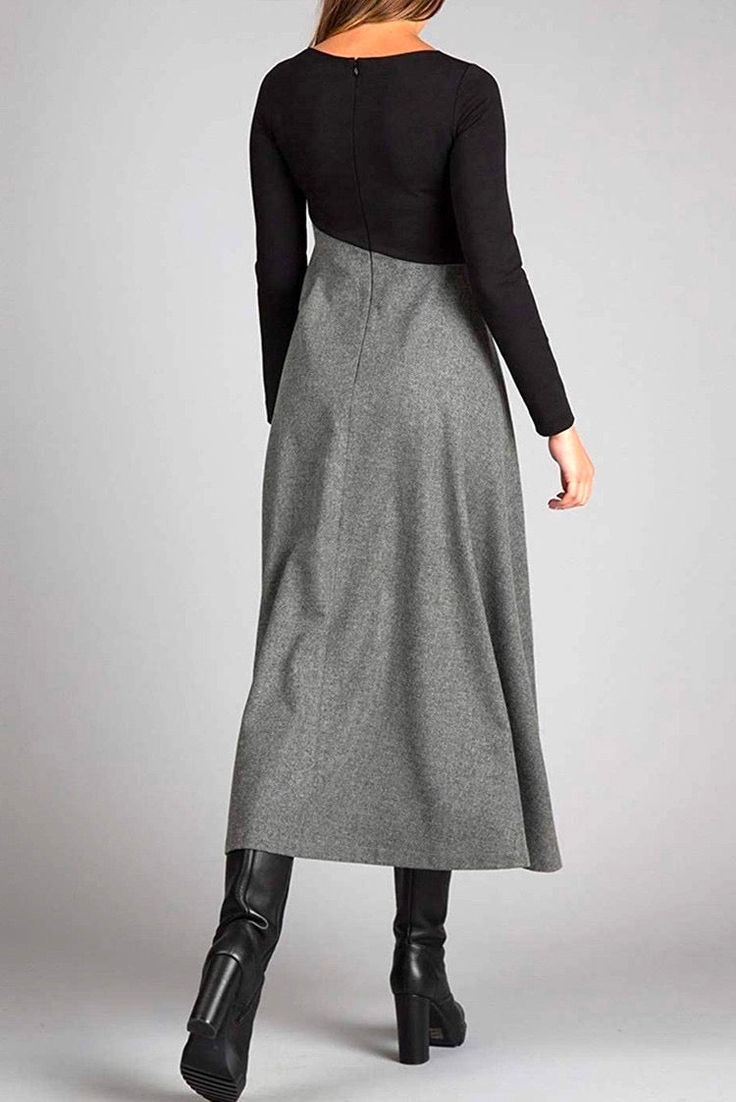 Levoire | Robe Maxi À Manches Longues