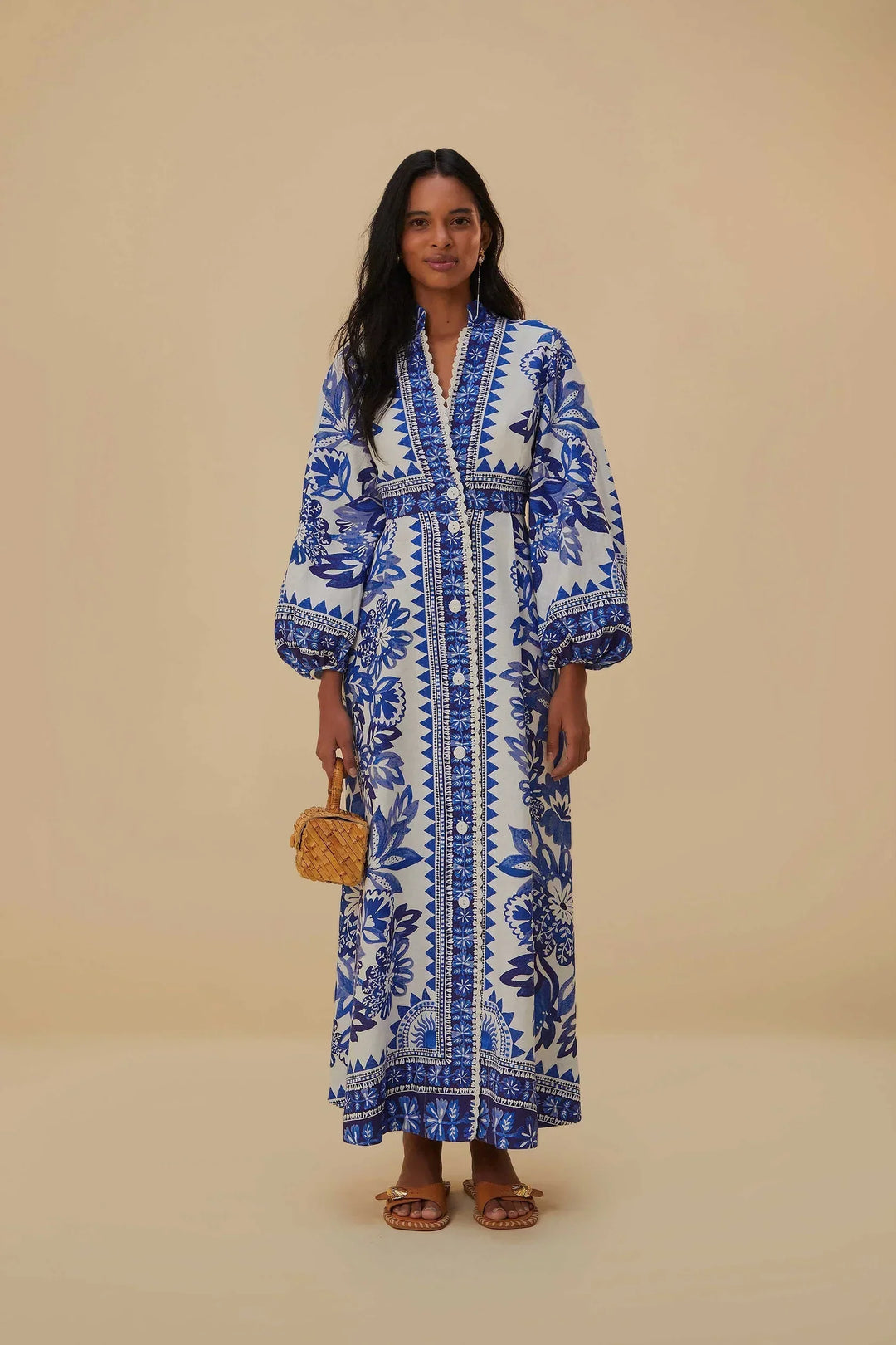 Levoire | Robe Maxi Rio Bleu