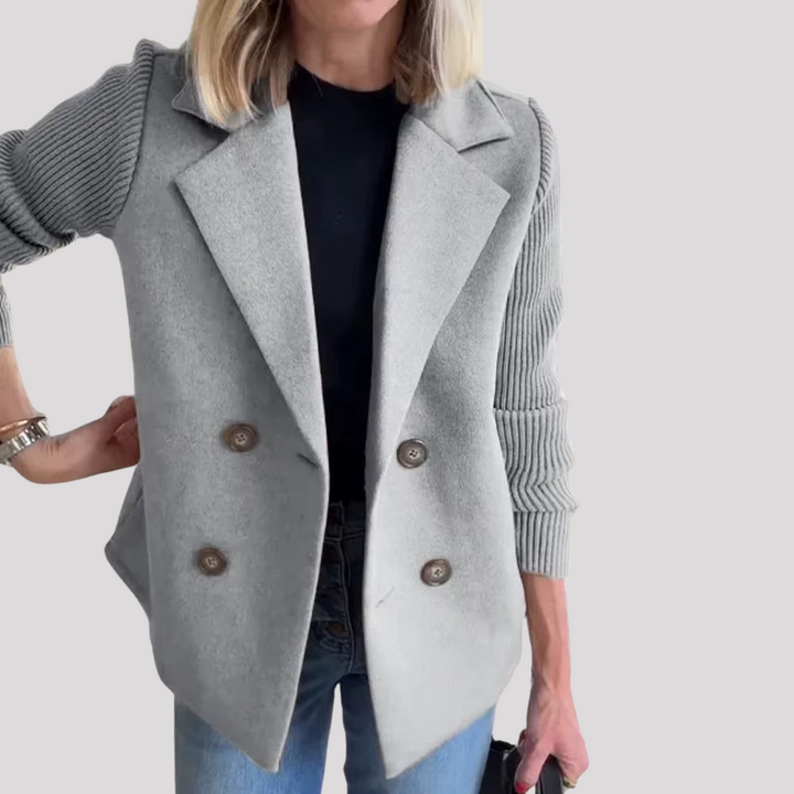 Levoire | Manteau Élégant Pour Femmes Gris clair