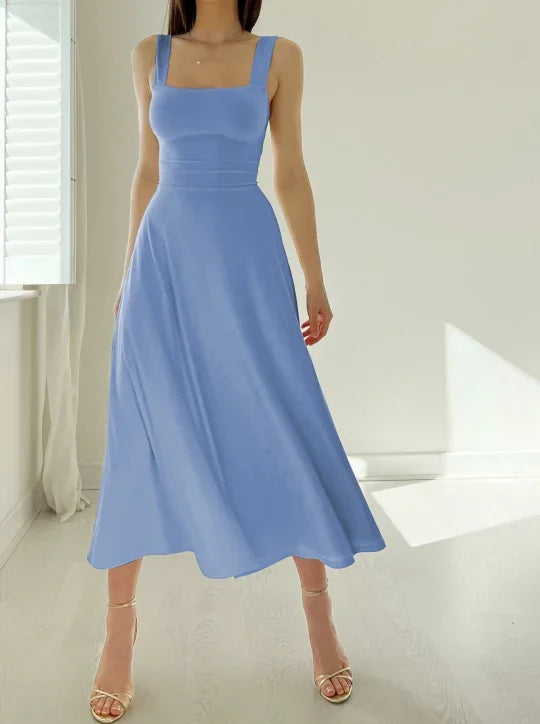 Levoire | Robe midi Bleu