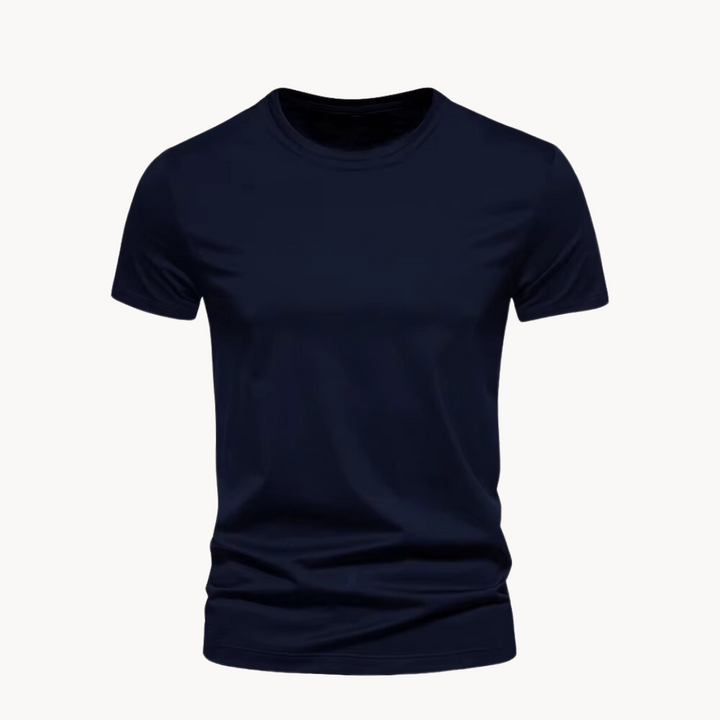 Levoire | Classique Crew 4 Paquet Premium Confort Et Parfaite Coupe Marine