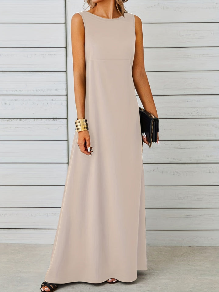 Levoire | Robe longue débardeur Abricot