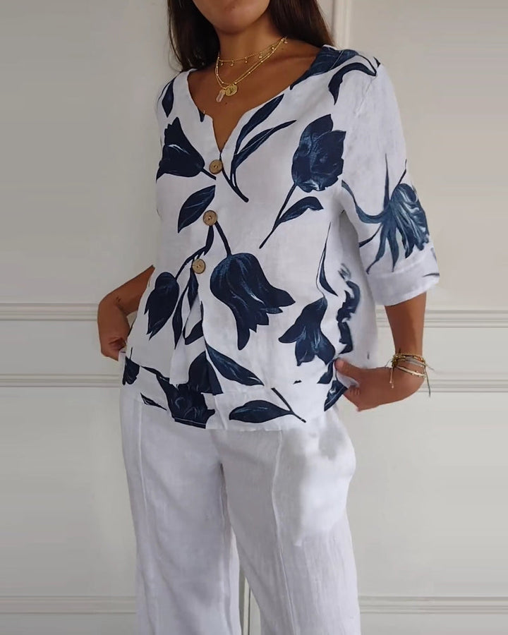 Levoire | Femmes Haut À Imprimé Floral