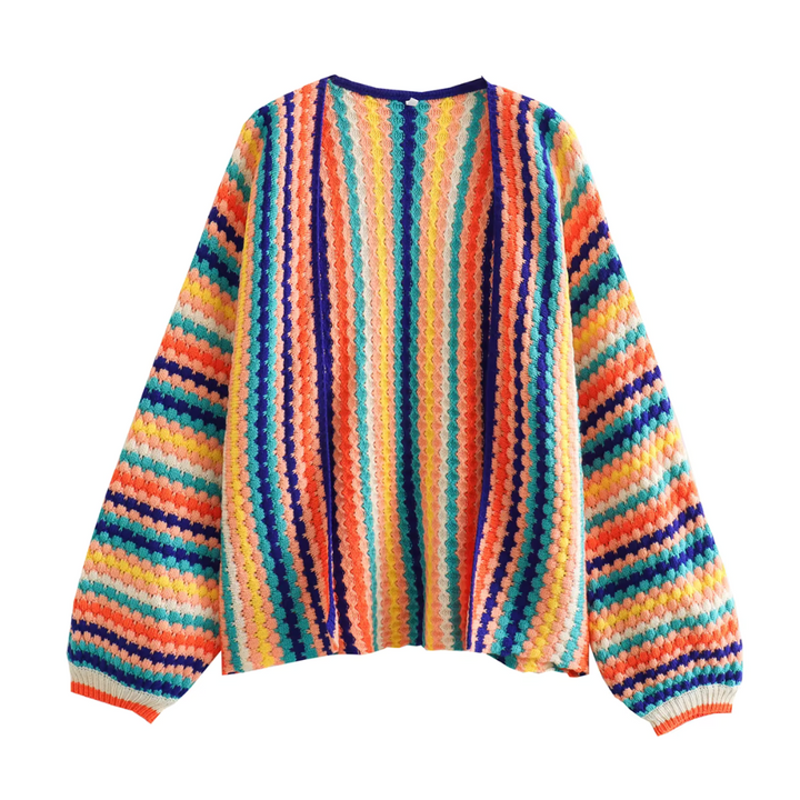 Levoire | Gilet En Tricot Coloré