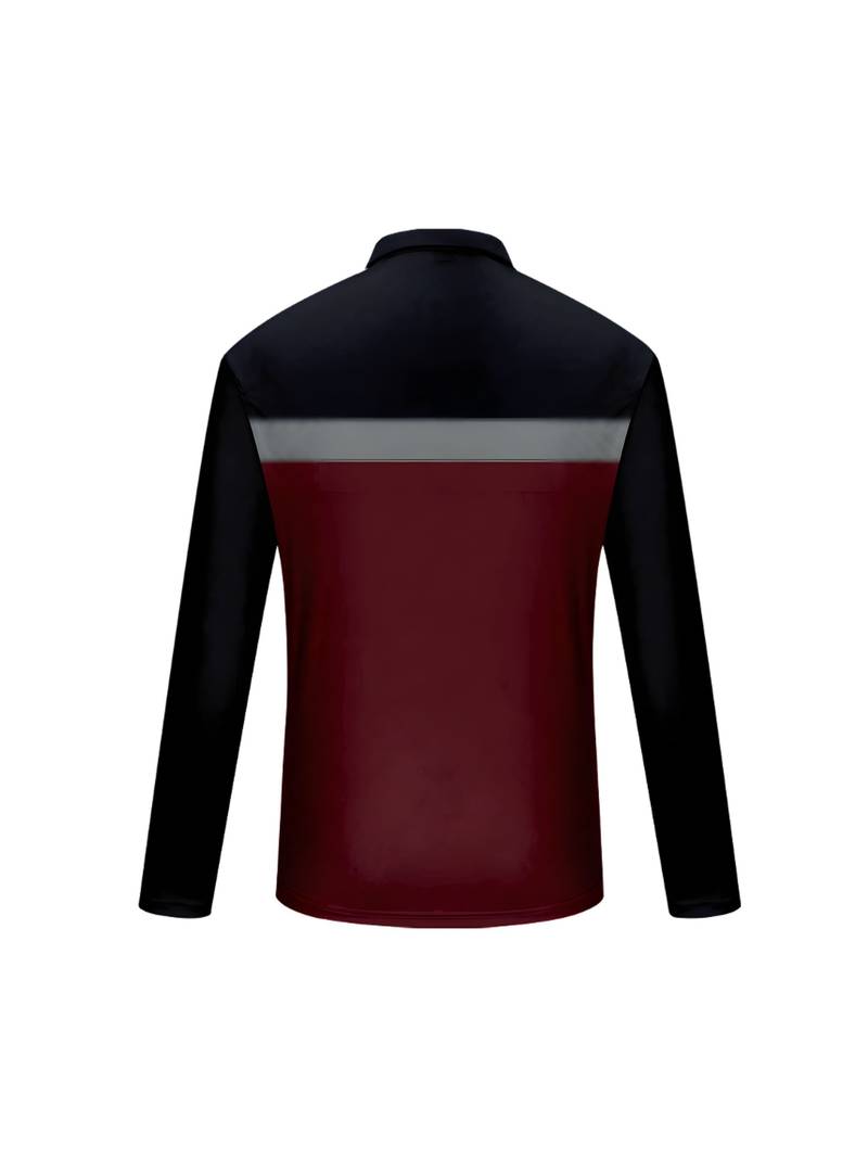 Levoire | Chemise À Fermeture Éclair Rétro En Bloc De Couleurs