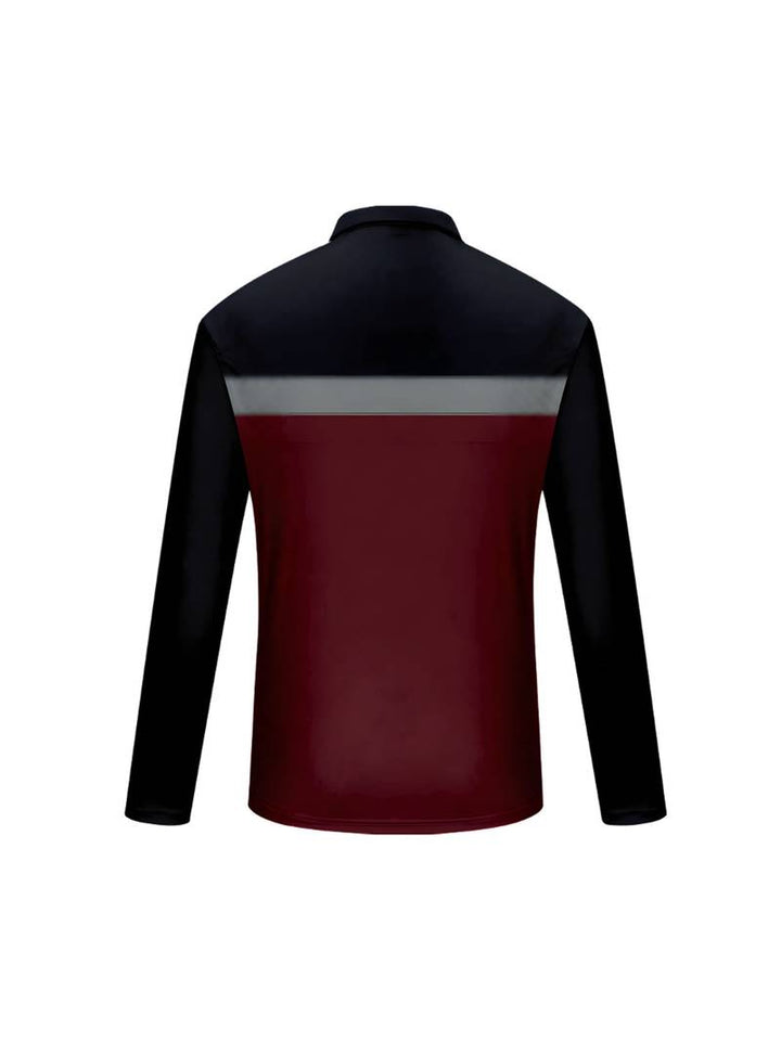 Levoire | Chemise À Fermeture Éclair Rétro En Bloc De Couleurs