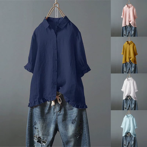 Levoire | Chemise Légère Grande Taille Avec Des Détails Ludiques