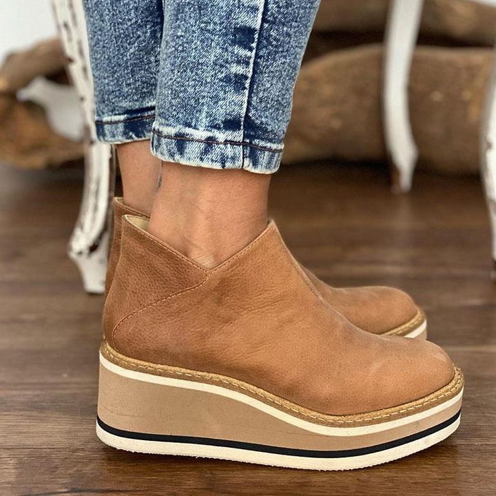 Levoire | Chaussures Confortables Avec Talons Braun