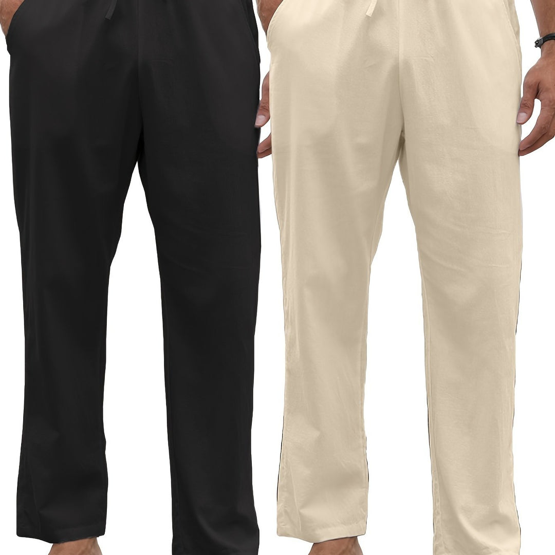 Levoire | Sati 2 Rennon Pantalons En Coton À Nykäys